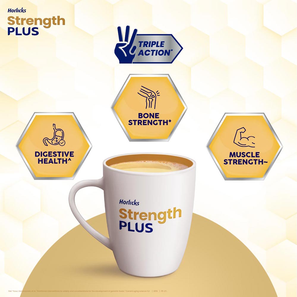 Horlicks Strength Plus Vanilla Flavour | Horlicks | Unilever