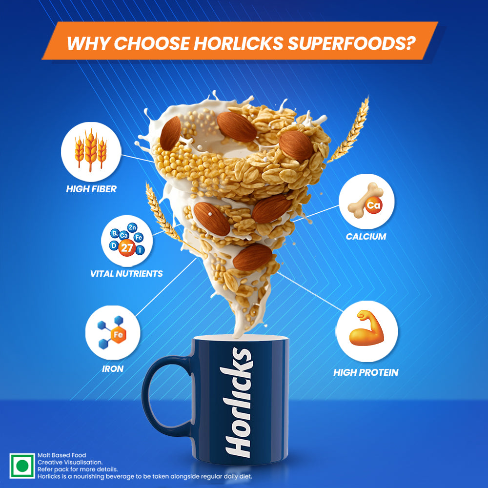 Horlicks Superfoods + NAS
