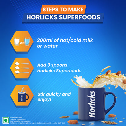 Horlicks Superfoods + NAS