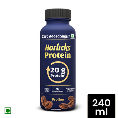 Horlicks Protein Milkshake - Box of 12 - 20g Protein - 4 Flavours