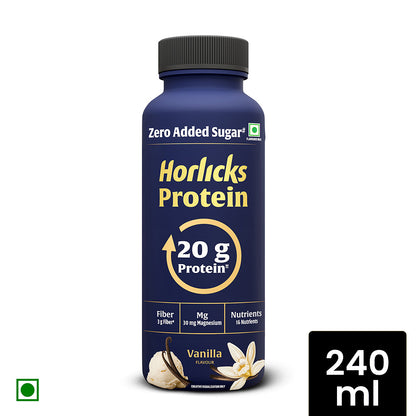 Horlicks Protein Milkshake - Box of 12 - 20g Protein - 4 Flavours