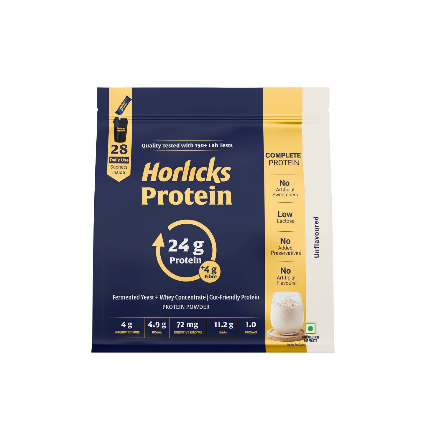 Horlicks Protein Powder 1kg Pack of 2 | Unflavoured